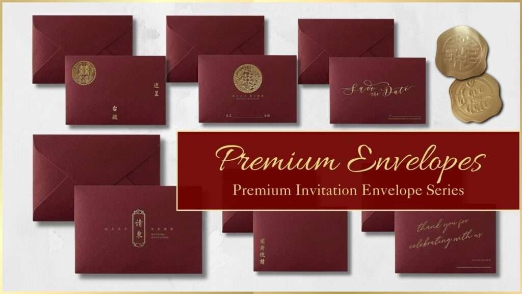 Premium Wedding Envelopes - Xamiya Wedding